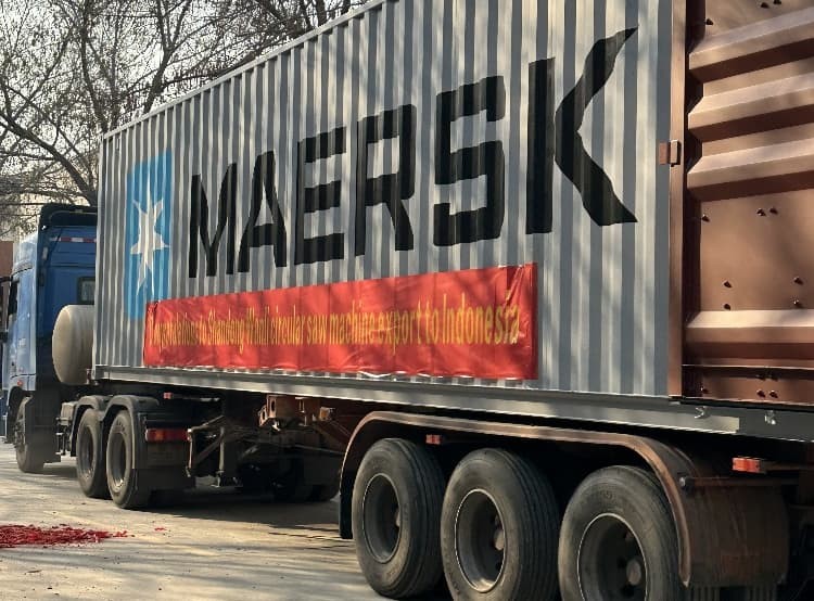 熱烈祝賀萬利圓鋸機出口印尼